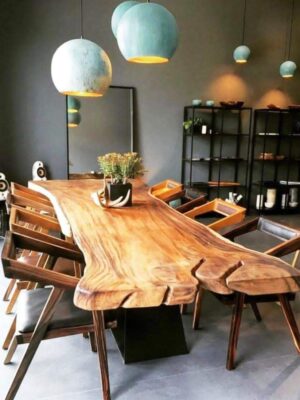 8 Seater Live Edge Dining Table