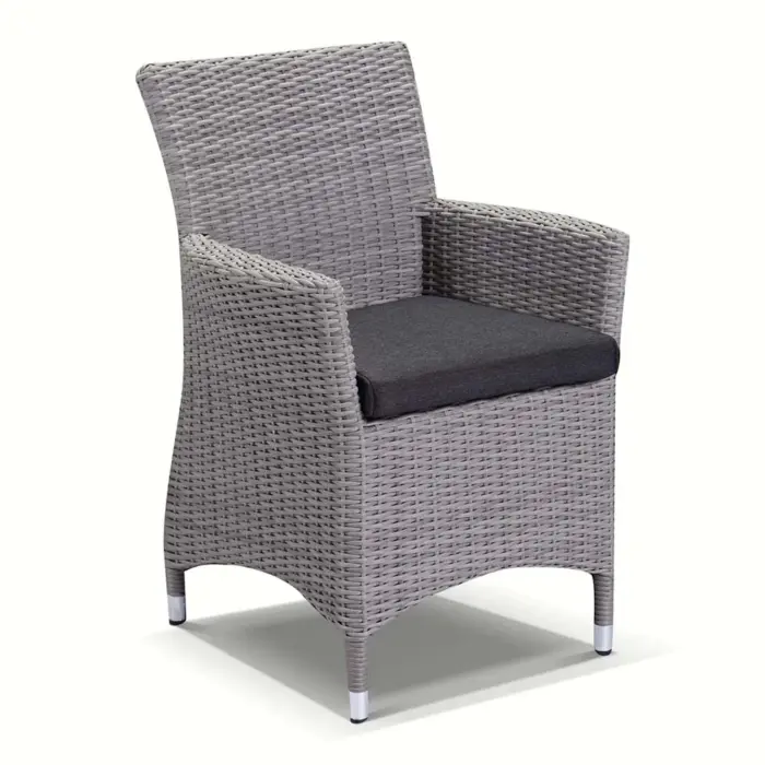 Gray Tuscan Synthetic cane chair