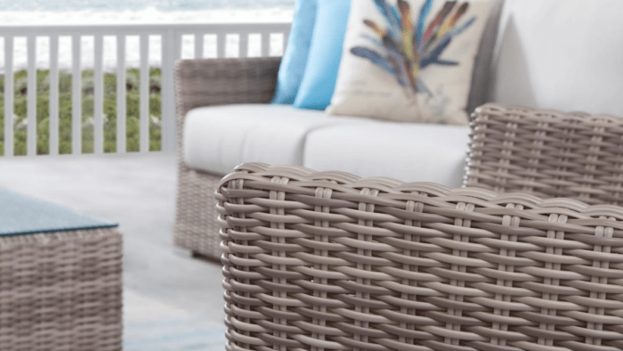 ID8120 savannah outdoor wicker rocker chair 1