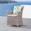 ID8212 savannah outdoor wicker dining chair set of 2