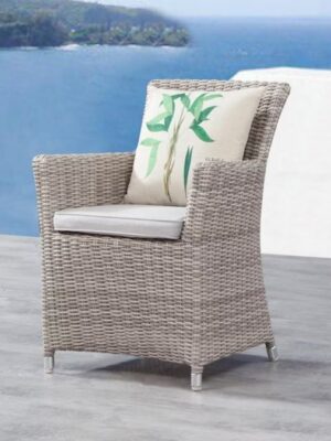 ID8212 savannah outdoor wicker dining chair set of 2