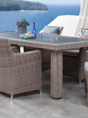 Savannah 6 seater Synthetic Cane dinning set