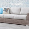 Savannah Outdoor 3 seater Synthetic Cane sofa 2