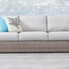 Savannah Outdoor Synthetic Cane 3 Seater sofa