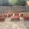 Teak 7 Piece Morris Adjustable Set No Cushions scaled 1