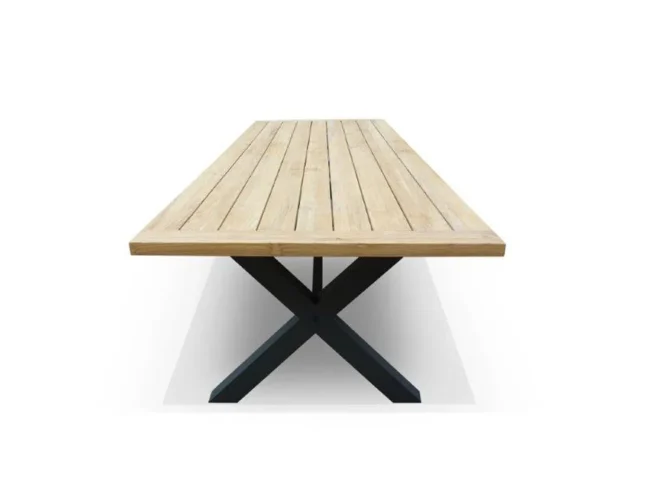 8 Seater X Design Table