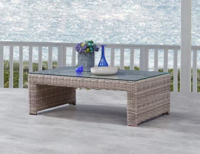 ID8113 savannah outdoor rectangular coffee table