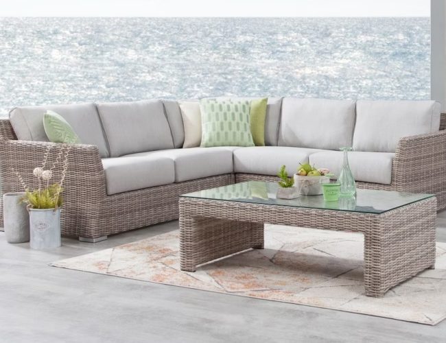 savannah corner lounge set 4 seater