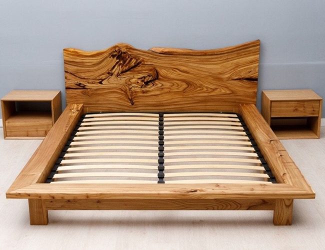 wooden beds Beautiful and Sturdy Bed Frames Made from Wood